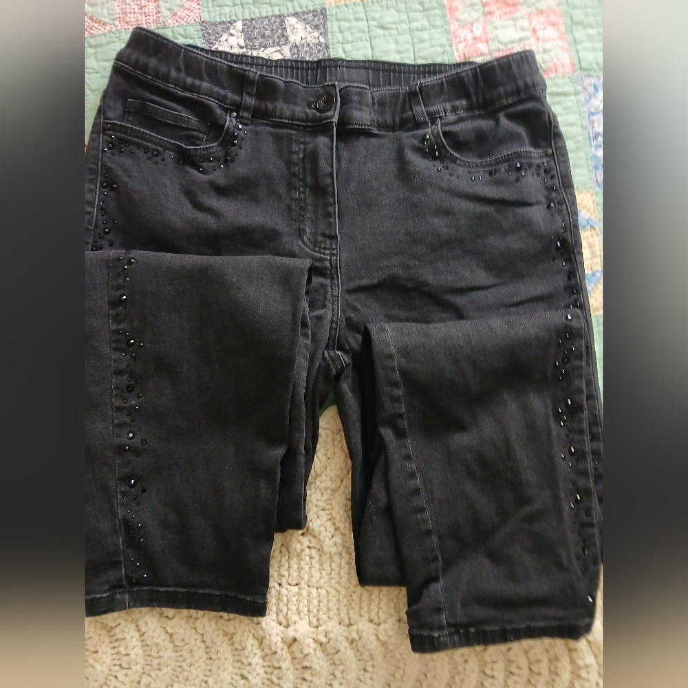 Samoon Stretch Jeans Tags Cut Out Size L